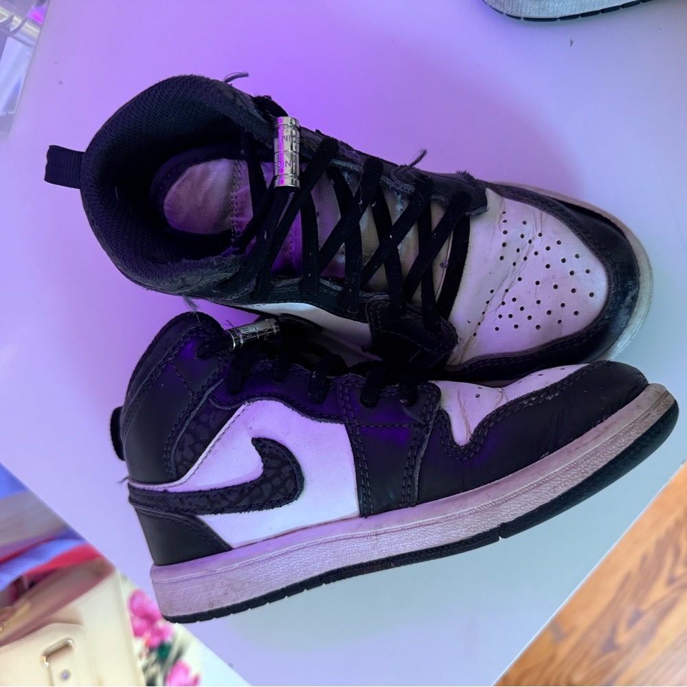Black Air Jordan Sneakers